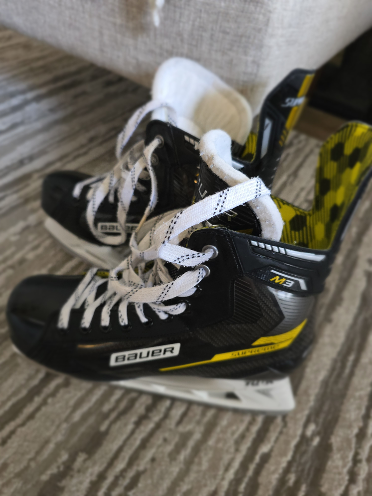 Bauer Supreme M3 Ice Hockey Skates, Mens size 9.5 EE - photo 2