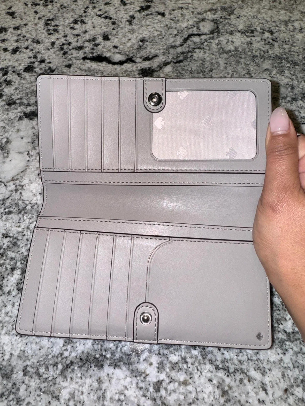 Kate Spade Ladies Wallet Grey image indicator(3)