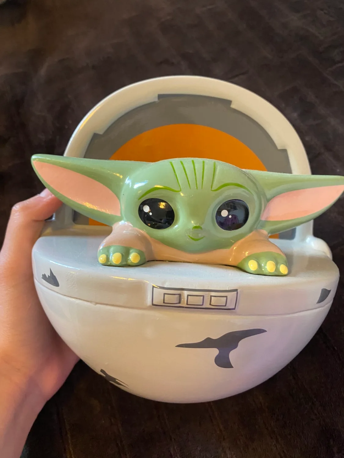 The Child (Baby Yoda) Star Wars Ceramic Piggy Bank thumbnail