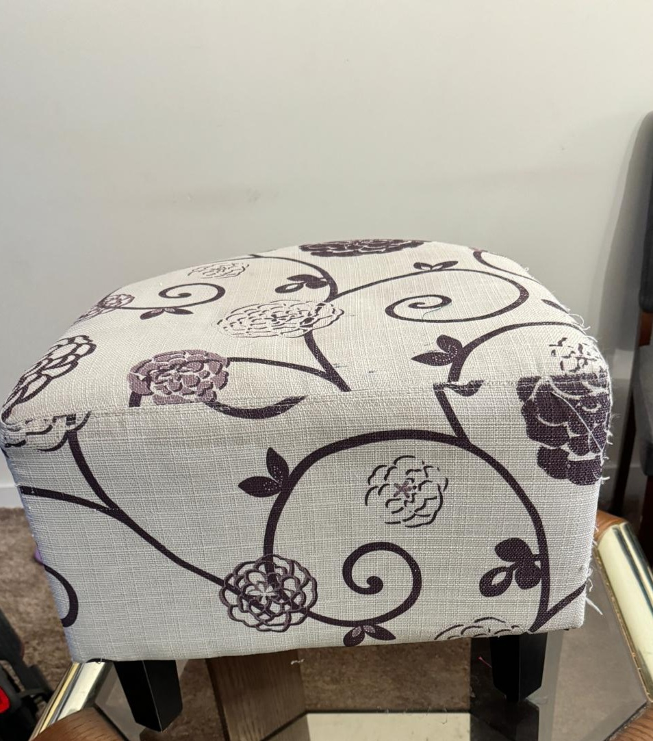 Floral Ottoman
