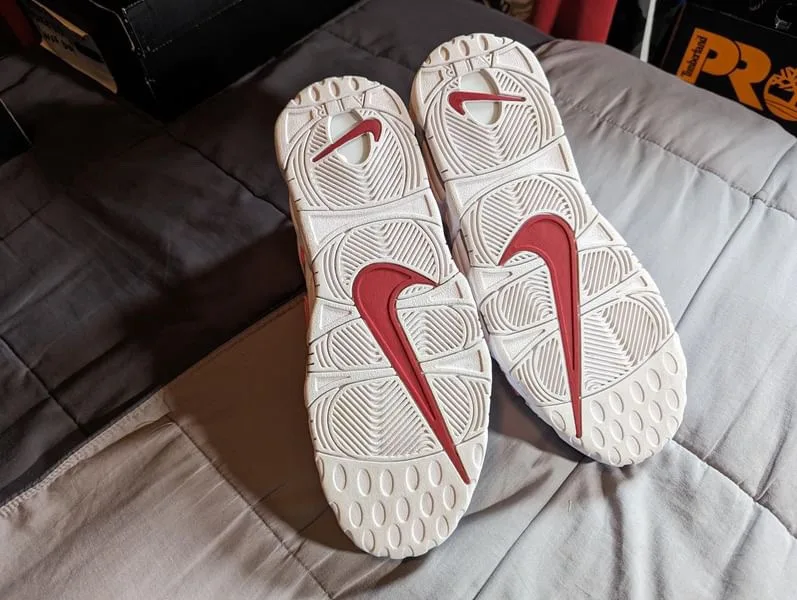 Nike Air More  Uptempo “University Red”, Men’s Size 11.5 image indicator(6)