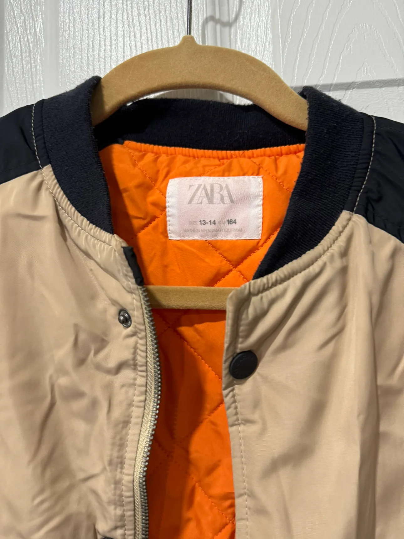 Kids fall jacket size 13 14 no damages Zara image indicator(2)