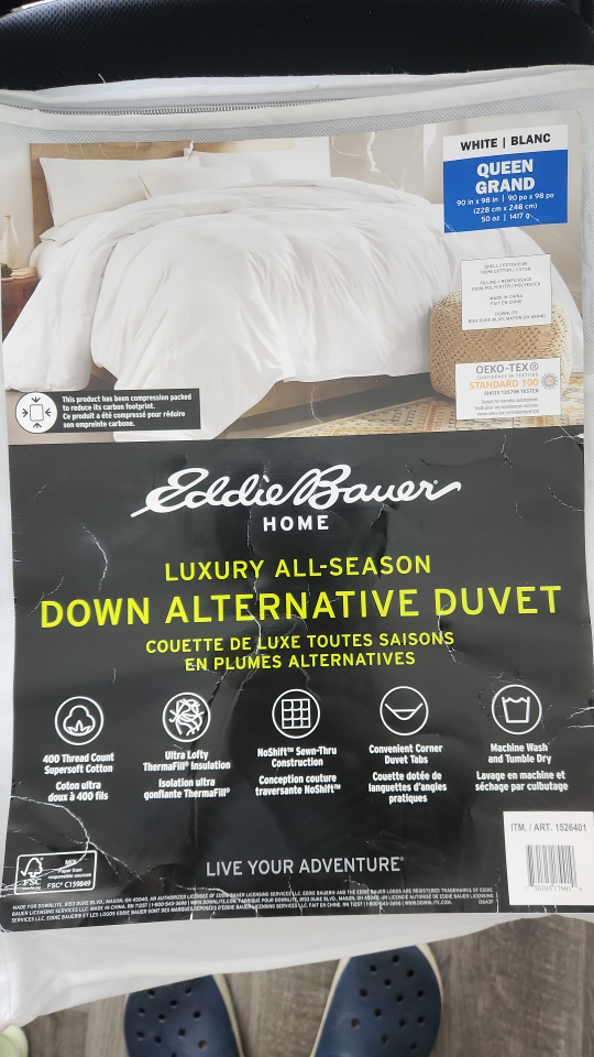 Eddie Bauer Down Alternative Duvet