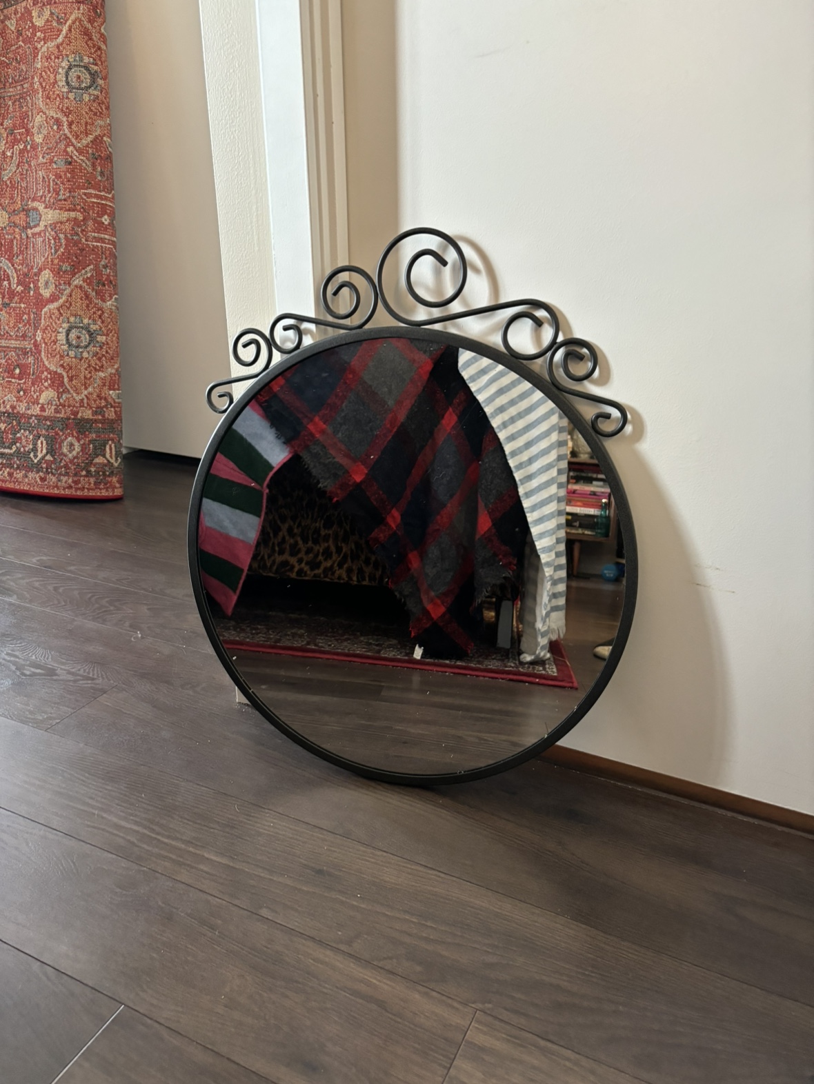 Round Ornate Mirror - MOVING SALE - photo 2