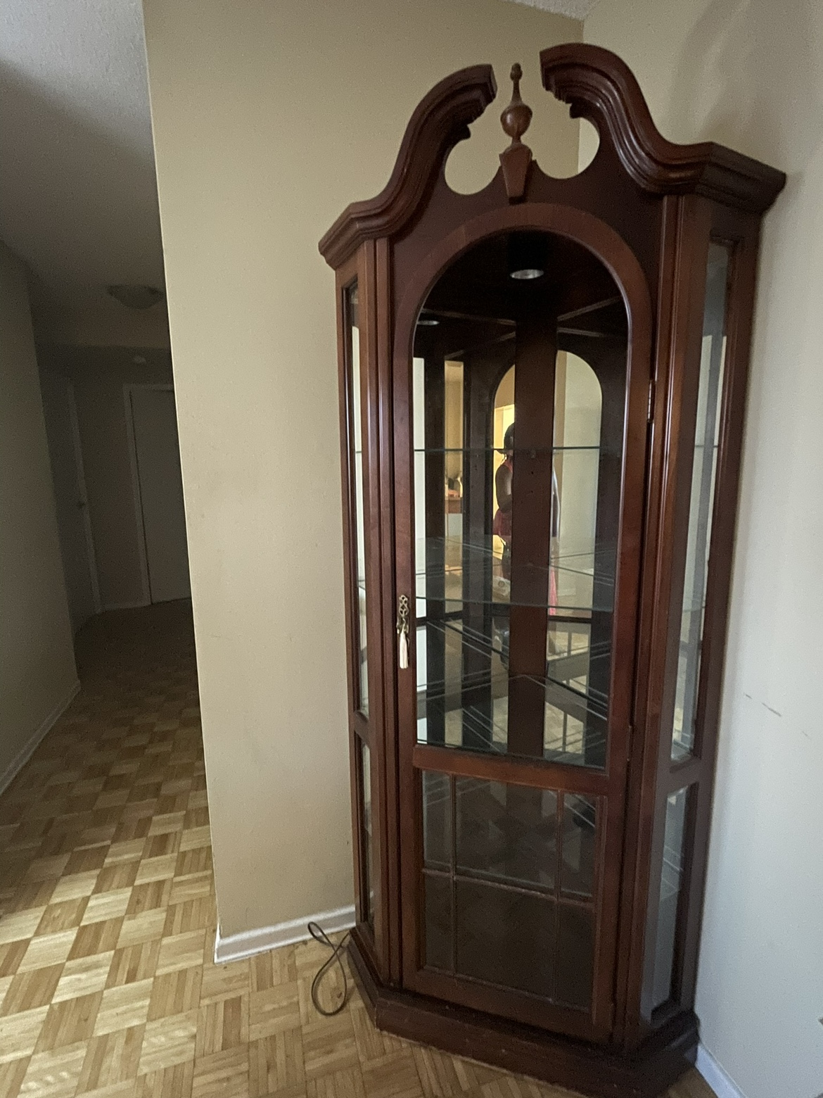 Corner Display Cabinet