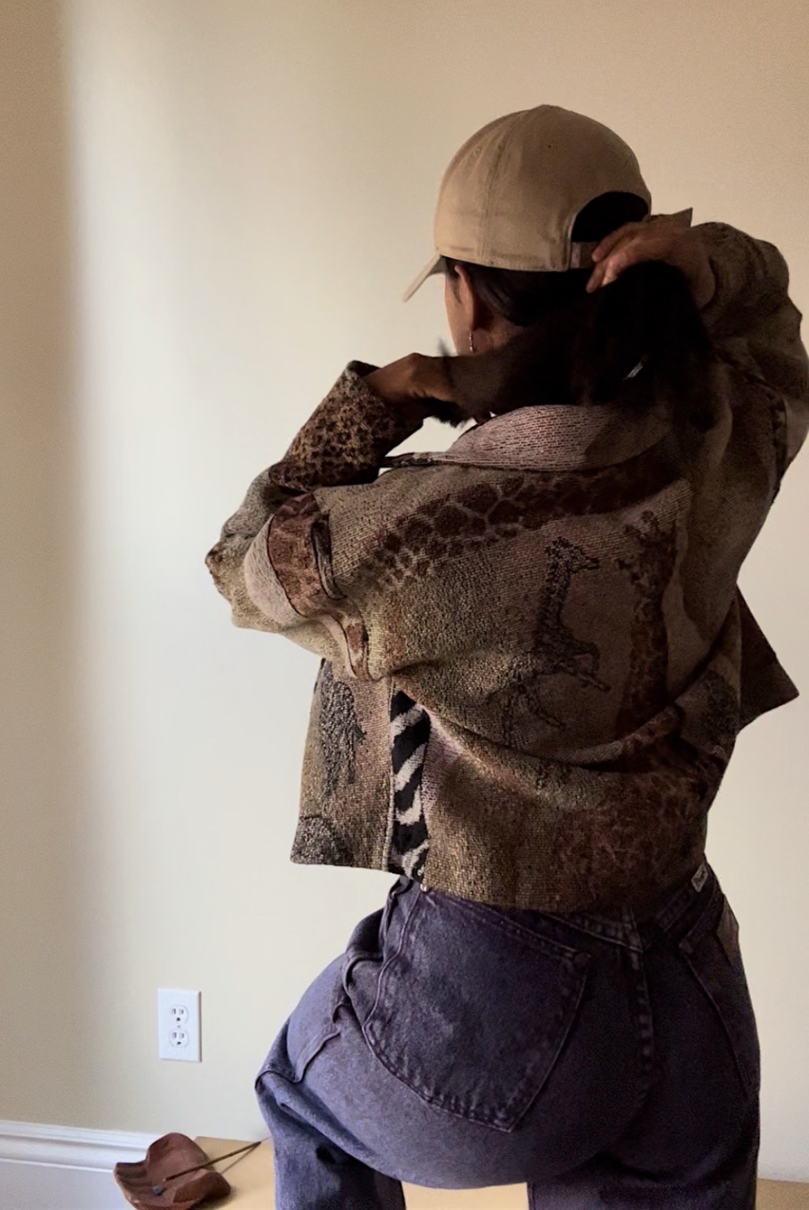 Animal Print Jacket