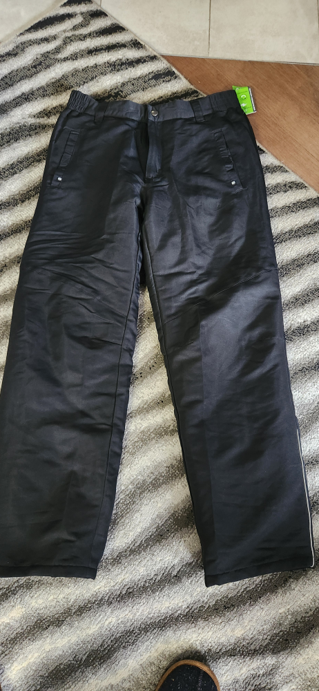 Athletic Works Men's Black Snow Pants Size M/M