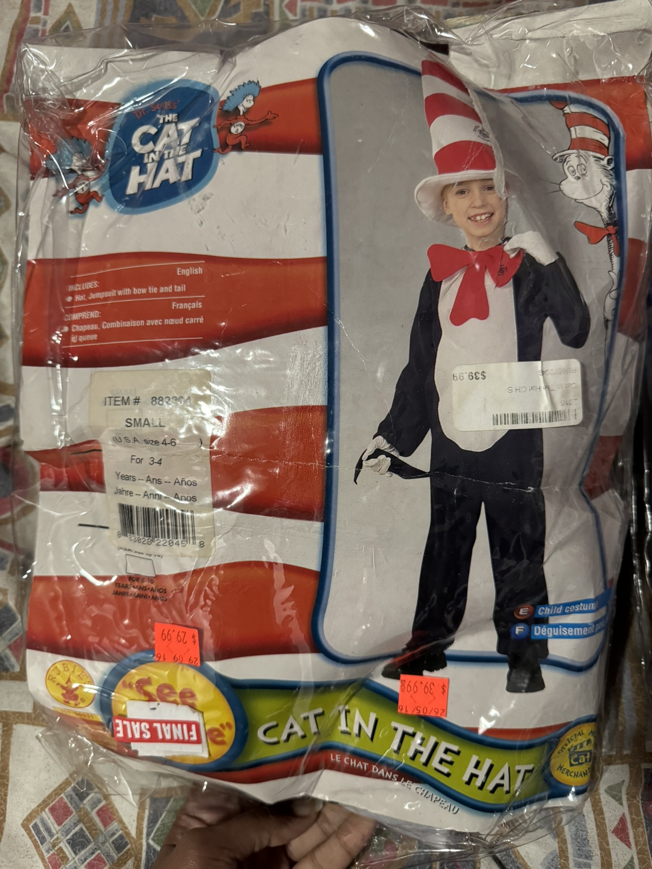 The Cat in the Hat Costume