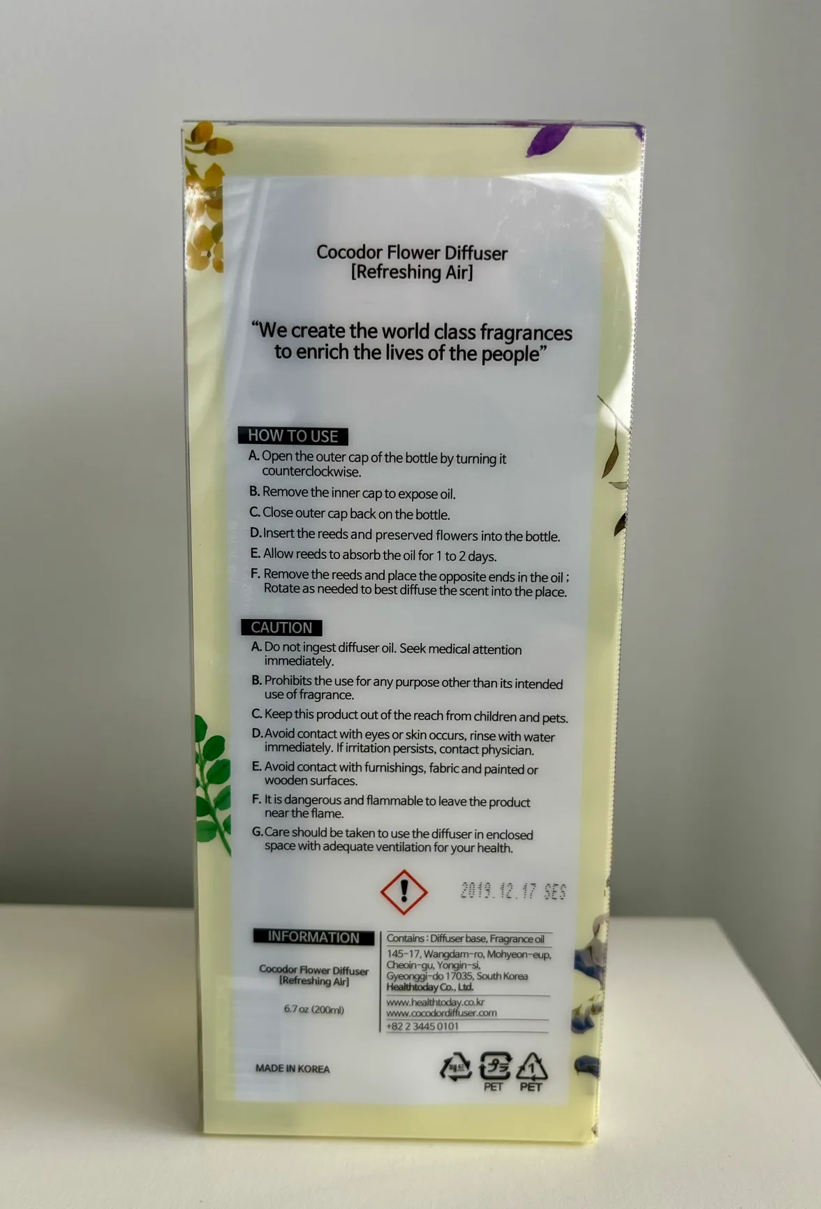 Cocodor Signature Refreshing Air Diffuser 🆕 image indicator(3)