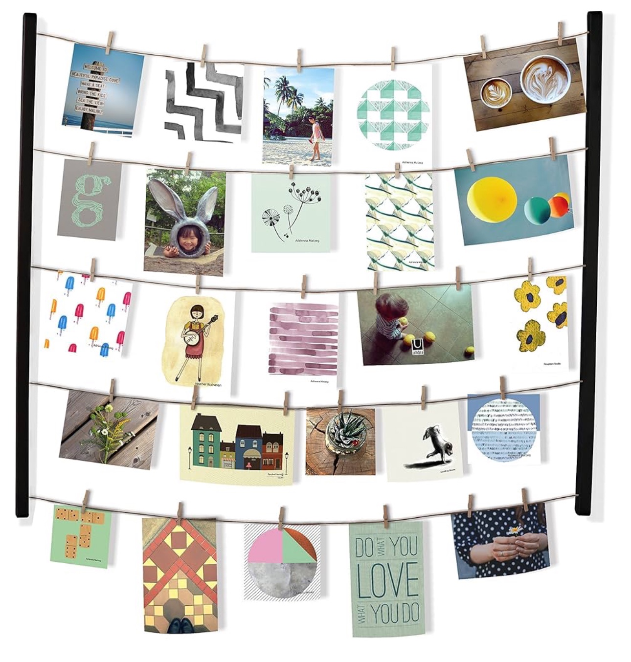 New in Box Umbra Hangit Photo Wall Display