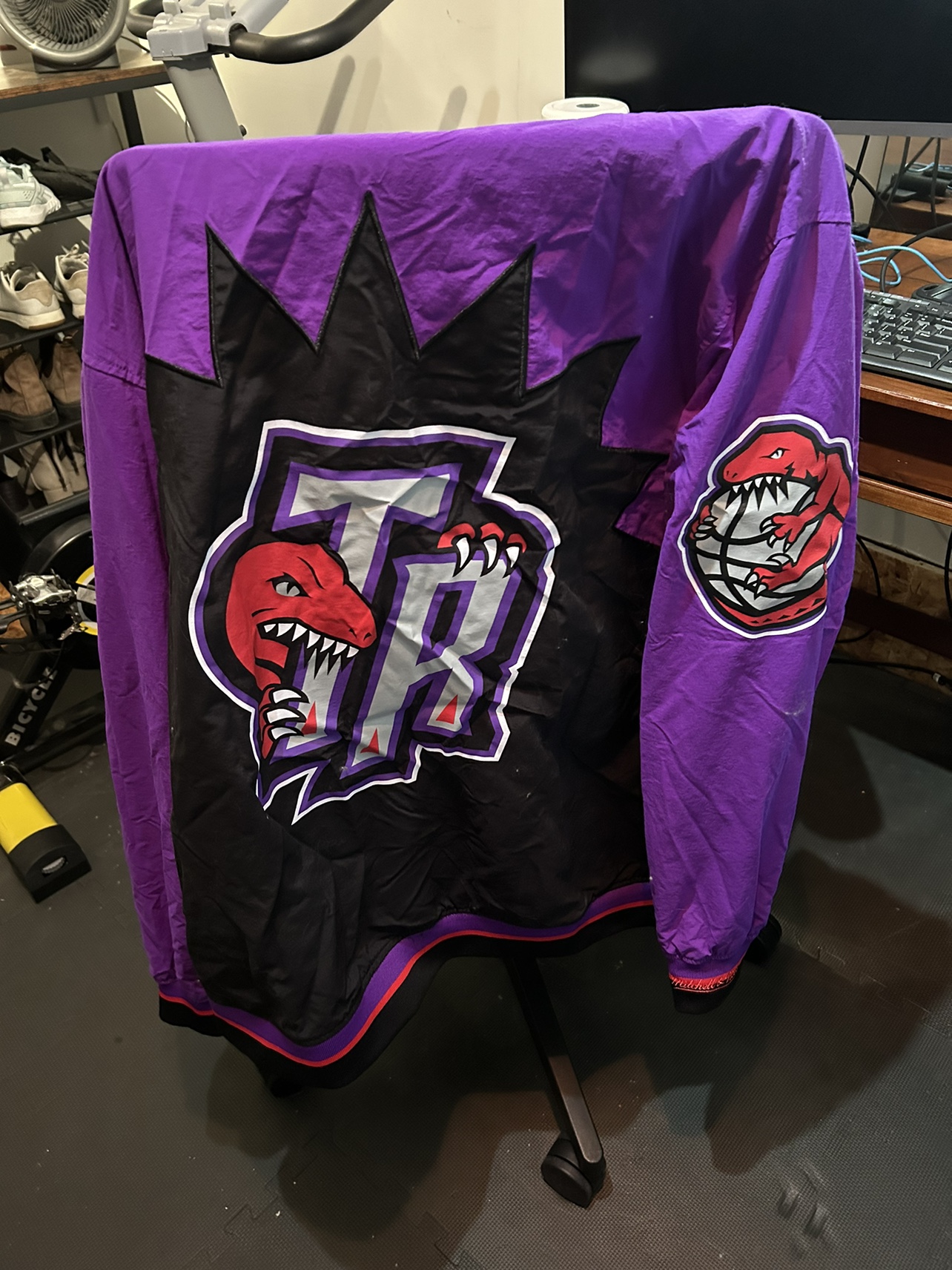 Toronto Raptors Hardwood Classics Jacket