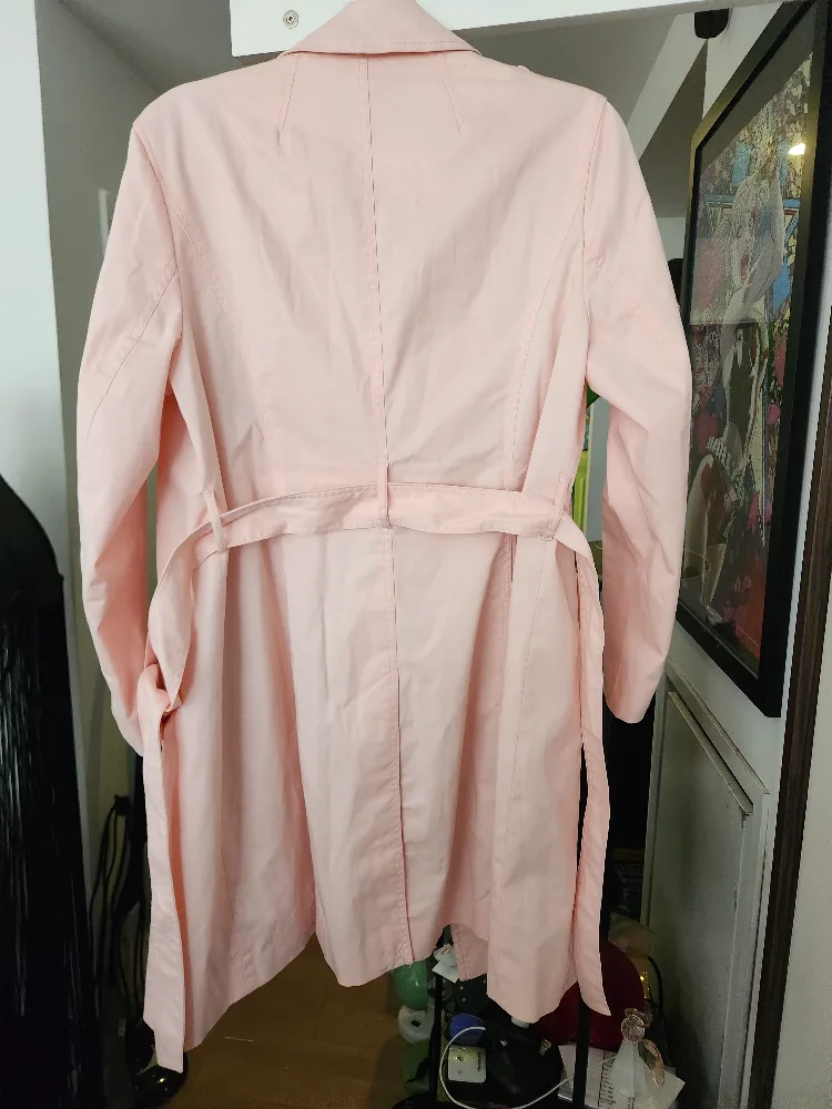 Talbots Petite Pink Trench Coat image indicator(2)