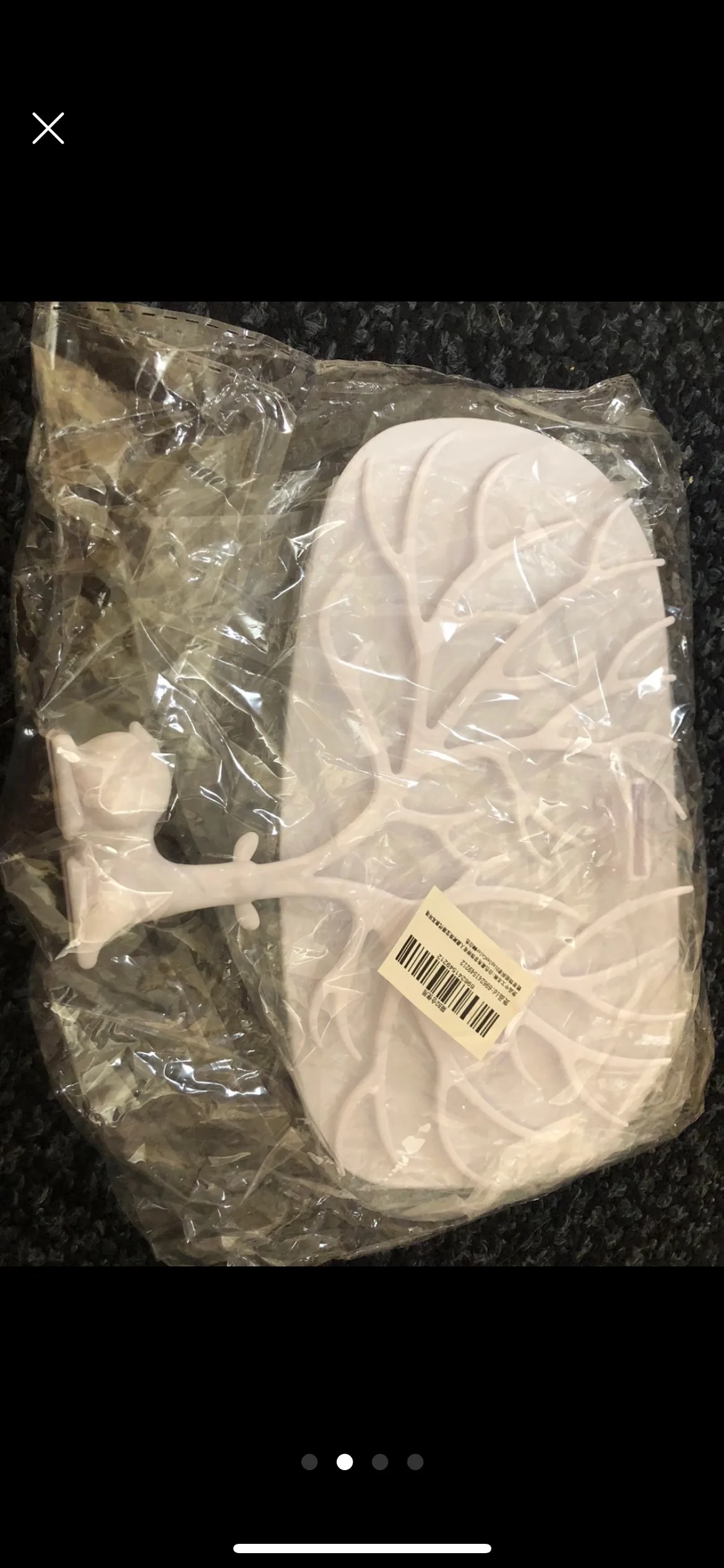 Brand new white Deer Antler Jewellery Stand image indicator(2)