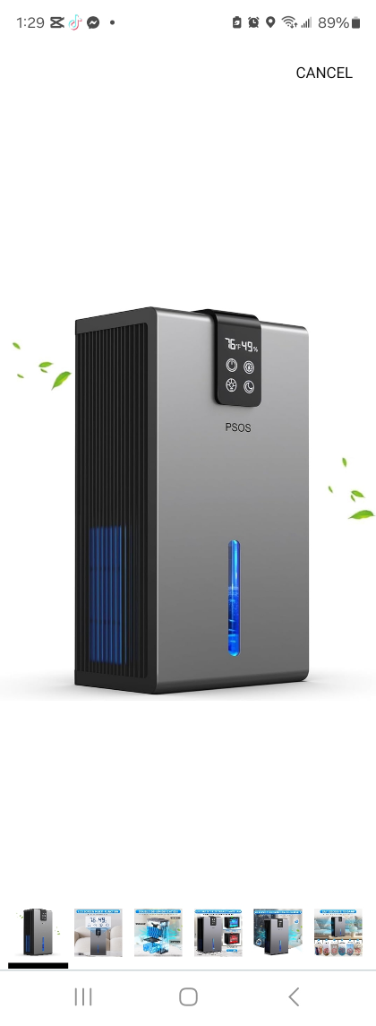 Dehumidifier, 118 OZ Dehumidifier for Home Dehumidifiers - photo 5