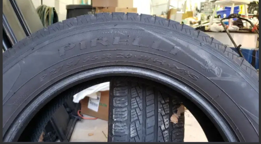 4 Pirelli Tires-all 4 $300 + 4 Wrangler Tires-all 4 $250