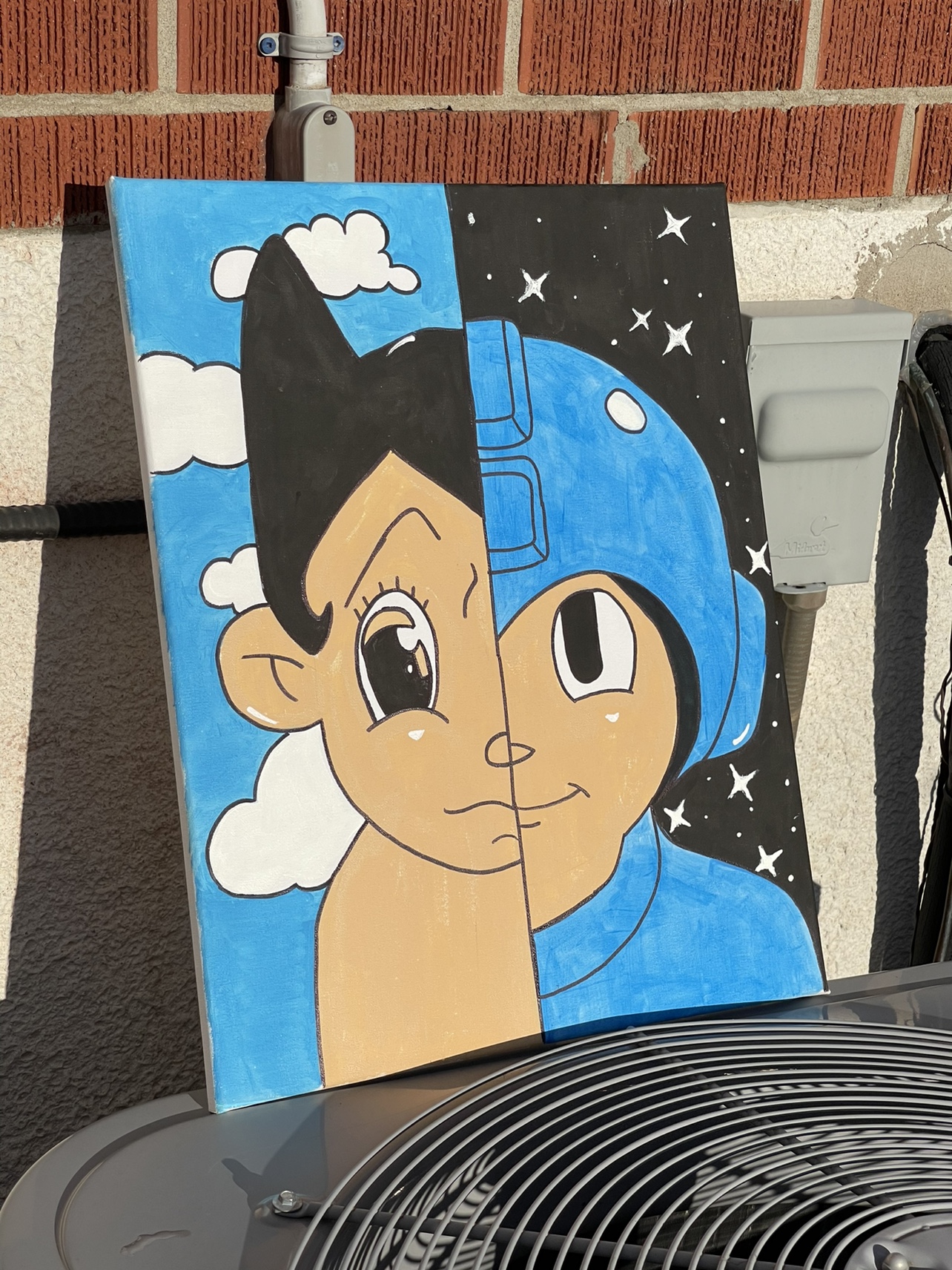 Astro Boy and Mega Man Canvas - photo 2