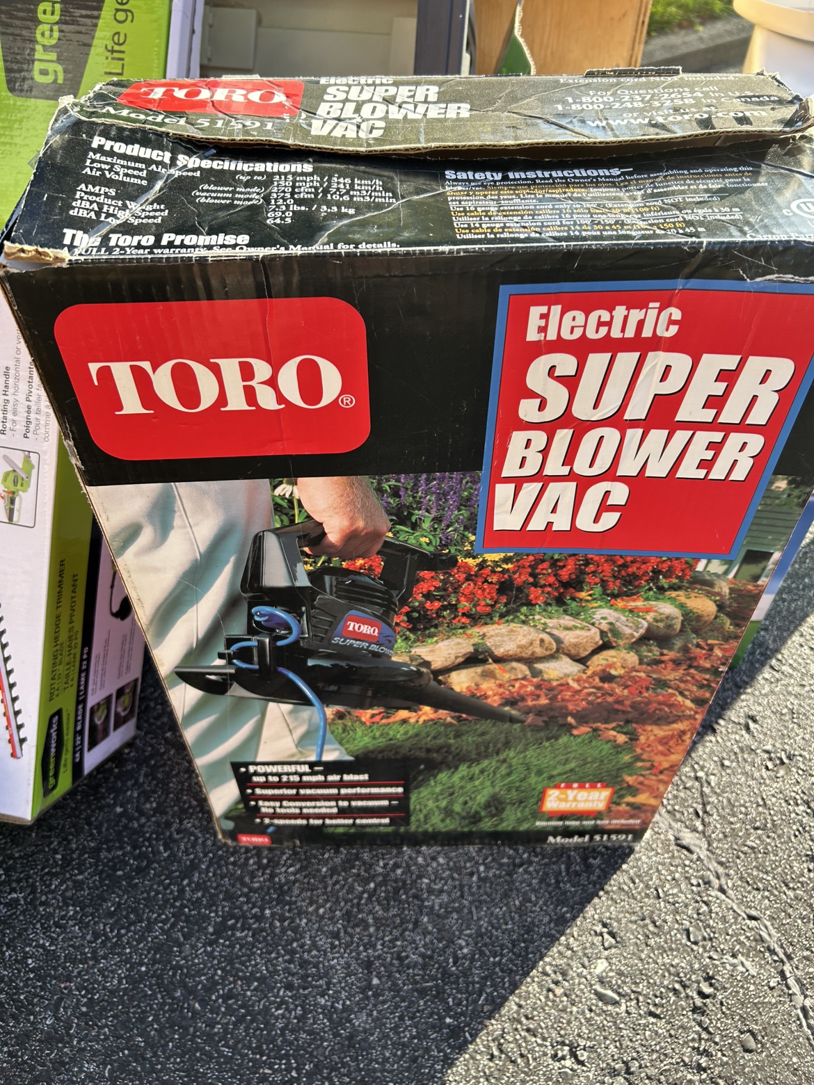 Toro Electric Super Blower Vac - photo 3