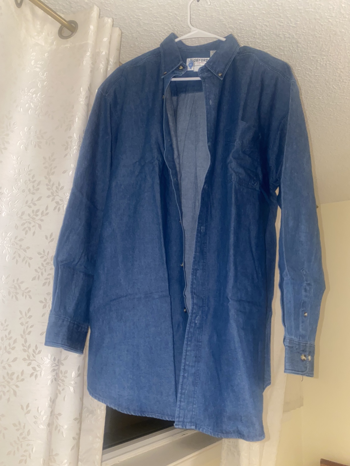 Oxford Men's Denim Shirt new in package