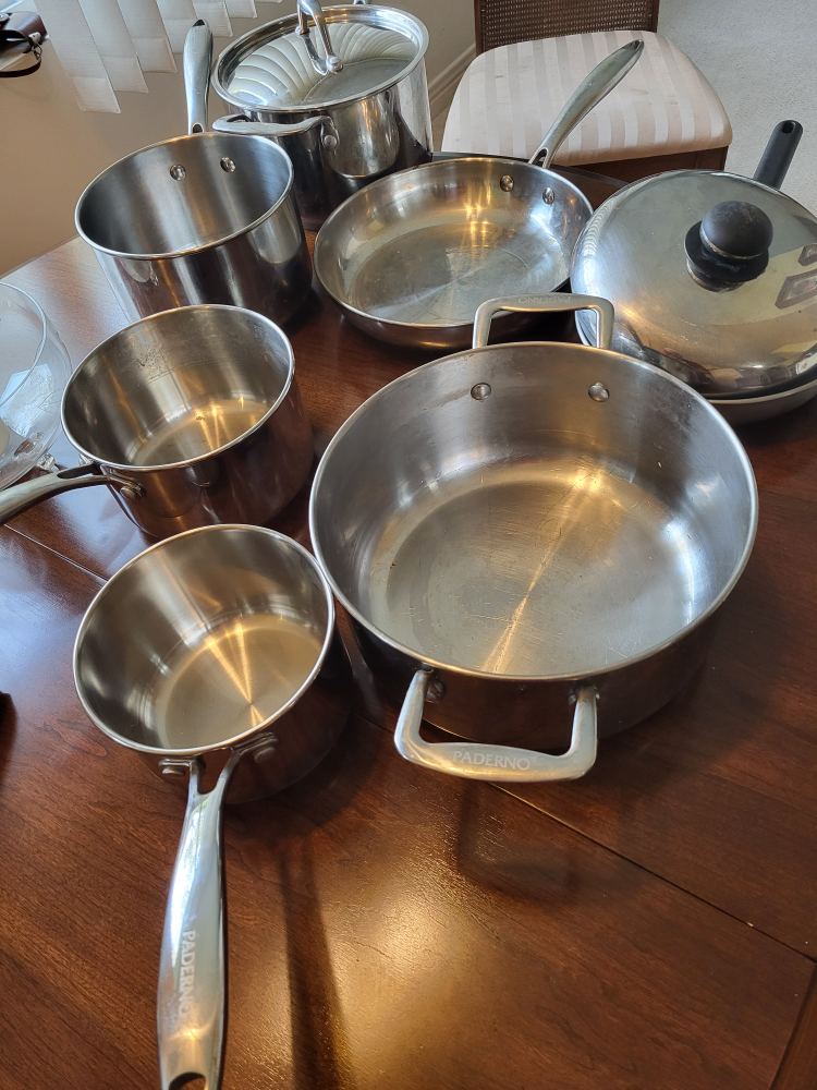 Paderno Stainless Steel Cookware Set