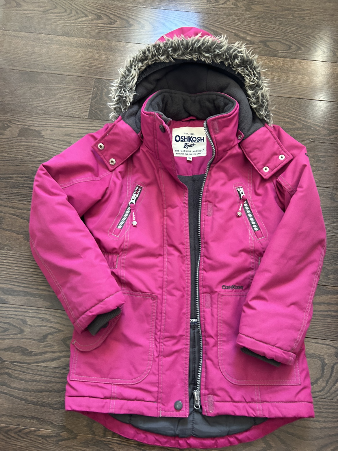 OshKosh B'gosh Girl Snowsuit Size 8 - photo 2