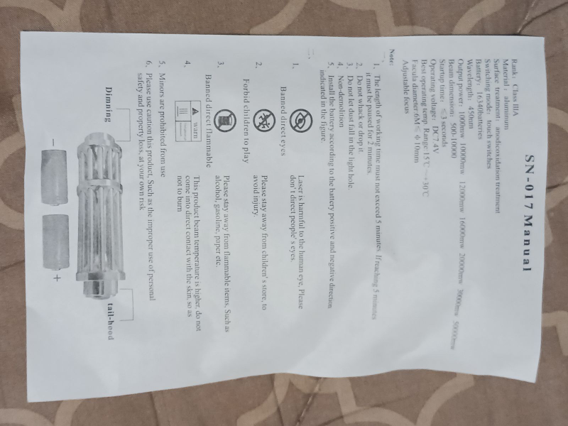 Brand New Laser Set in Carrying Case - photo 3