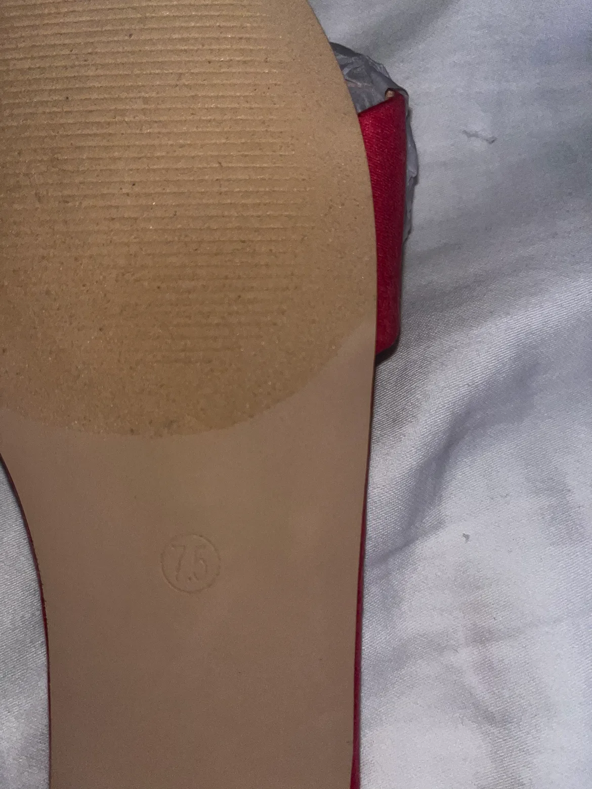 LOFT Pink Suede Slides image indicator(5)