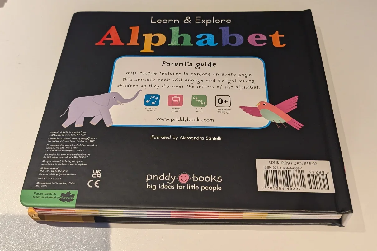 Learn & Explore Alphabet Touch & Feel Book image indicator(2)