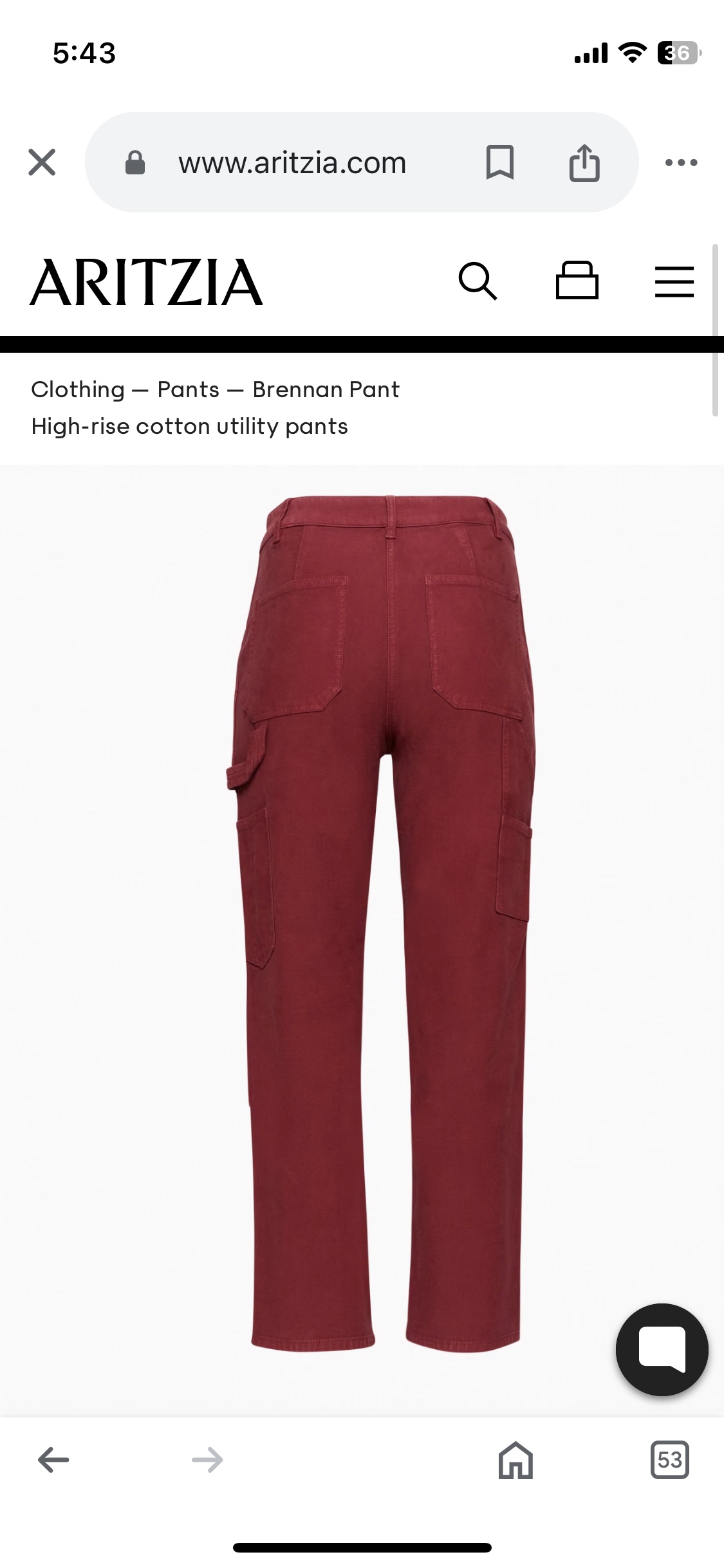 Wilfred Free Brennan Pant - Size 10 - photo 5