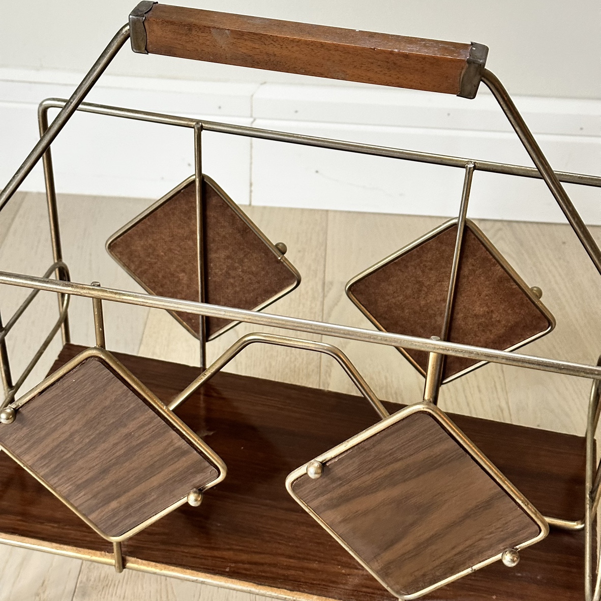 Mid-Century Modern Magazine Rack - photo 2