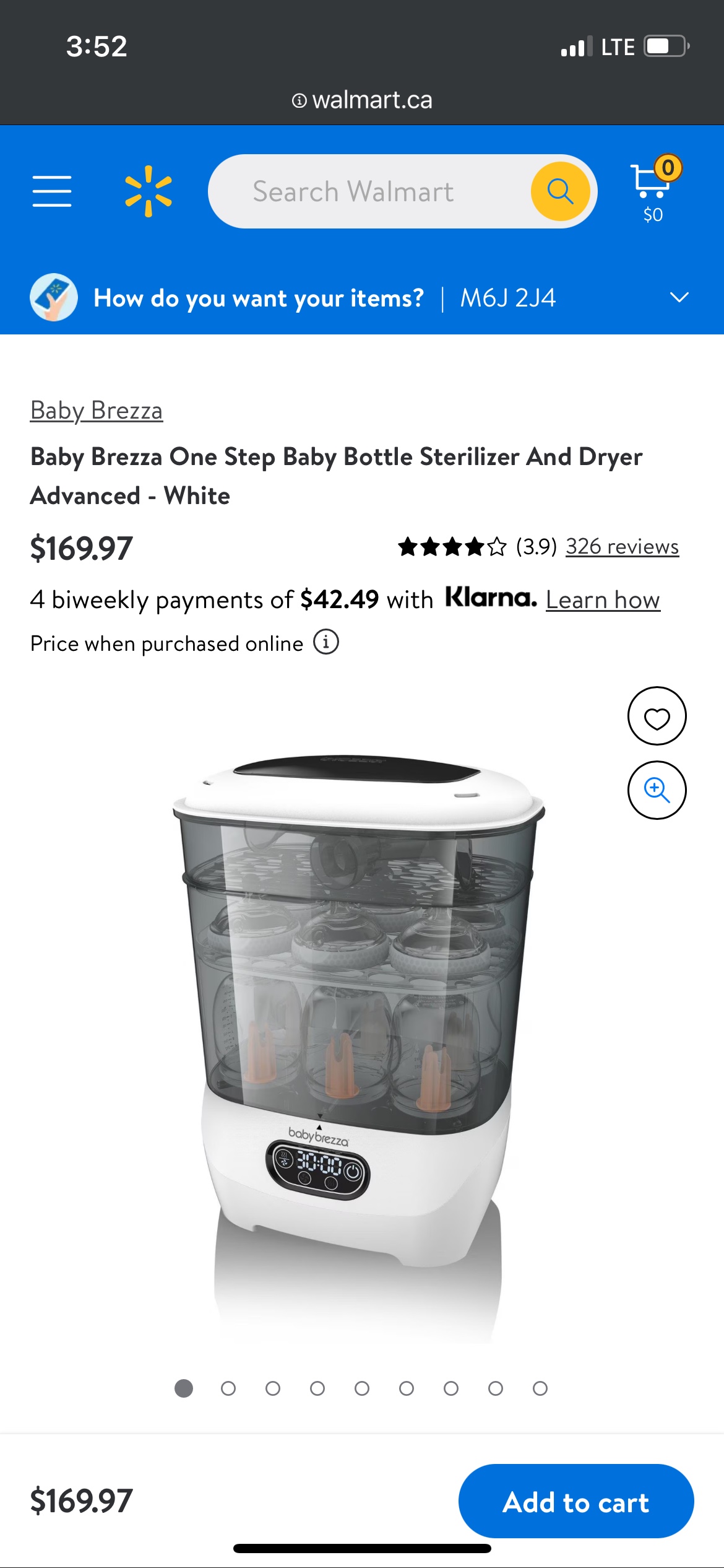 Baby Brezza One Step Baby Bottle Sterilizer and Dryer