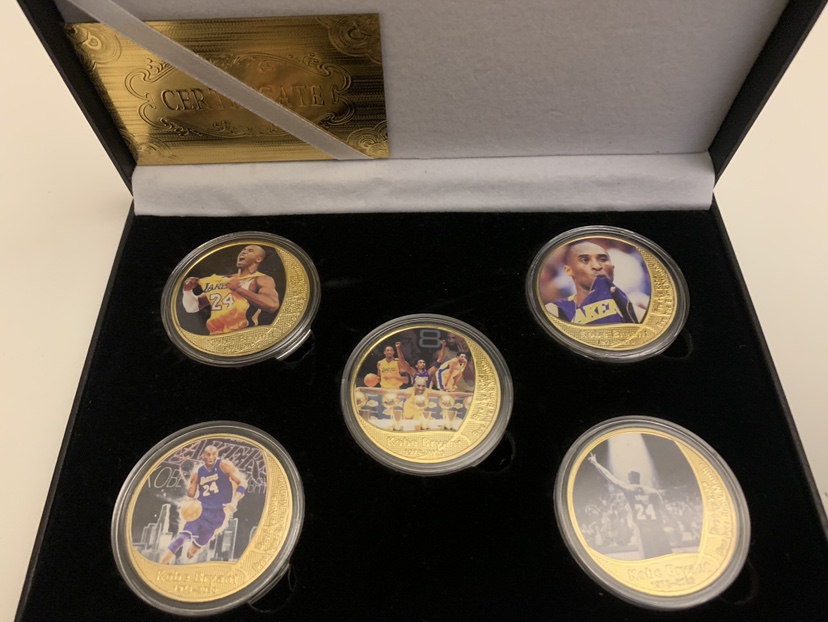 Kobe Bryant 24K Gold Coin Collection - photo 3