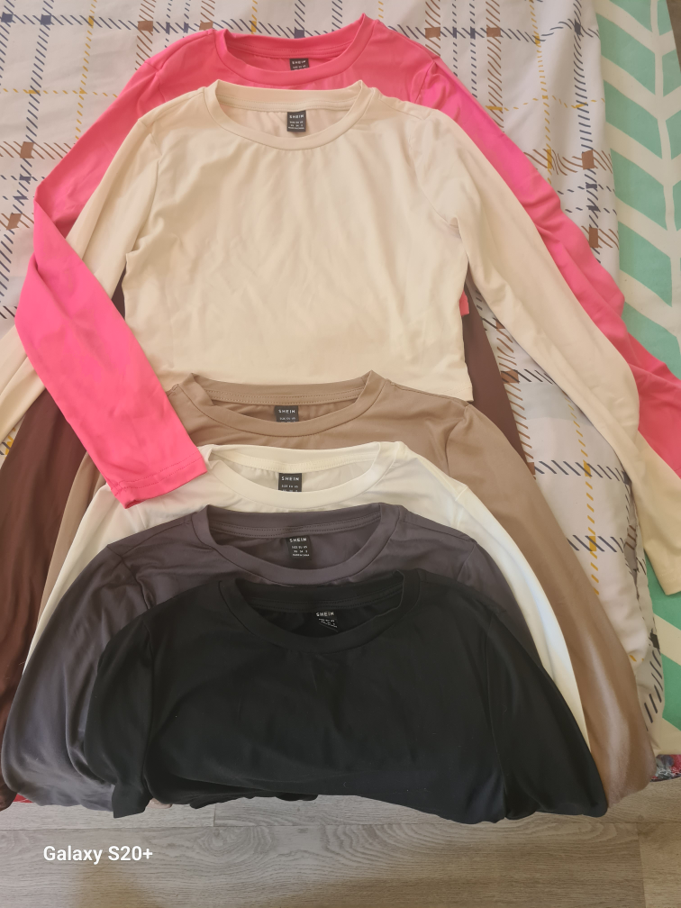 brand new 7pcs shein long sleeve