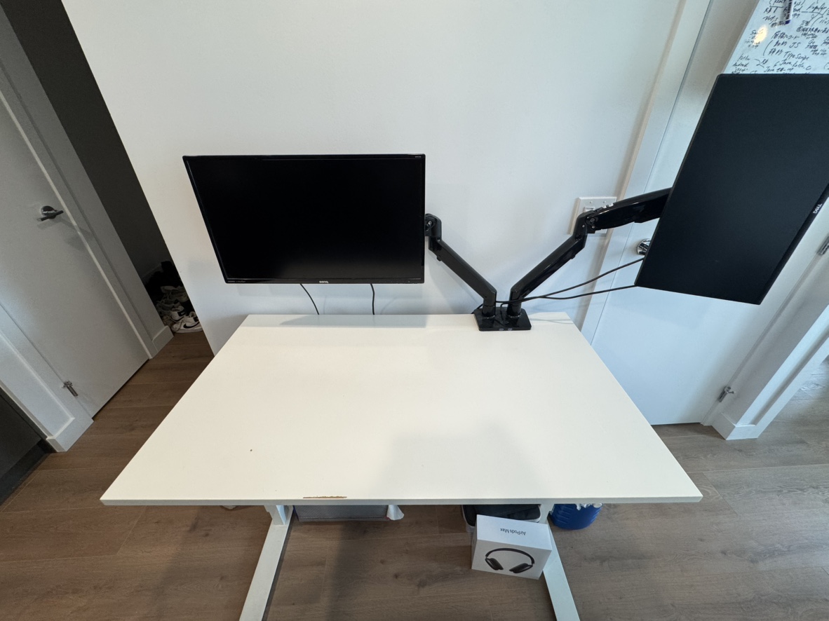 IKEA White Standing Desk