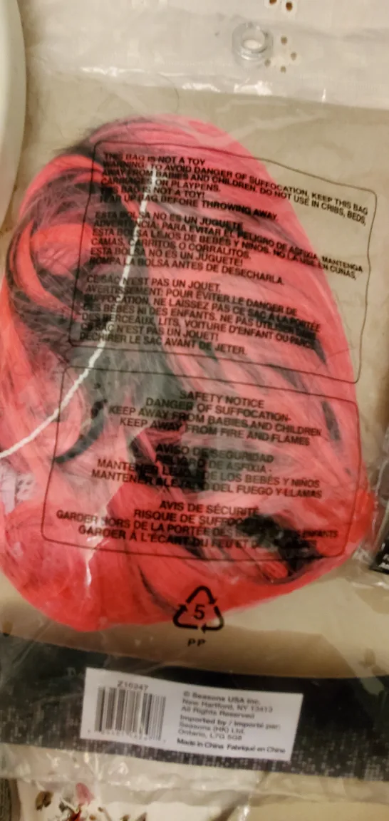 2pcs Pink Wig with Bangs image indicator(4)