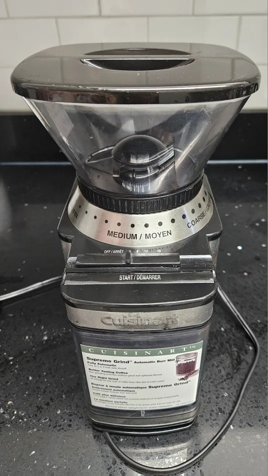 Cuisinart Supreme Grind Automatic Burr Mill image indicator(4)
