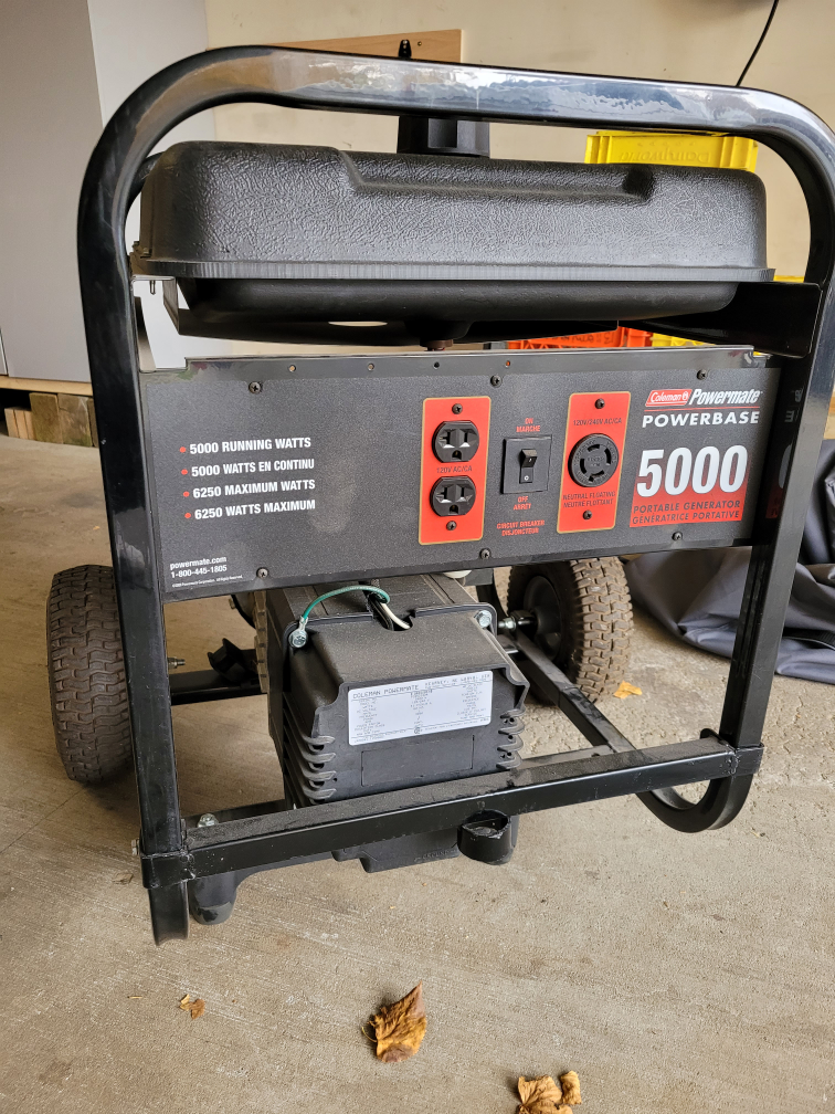 Coleman Powermate 5000 Watt Generator | Karrot