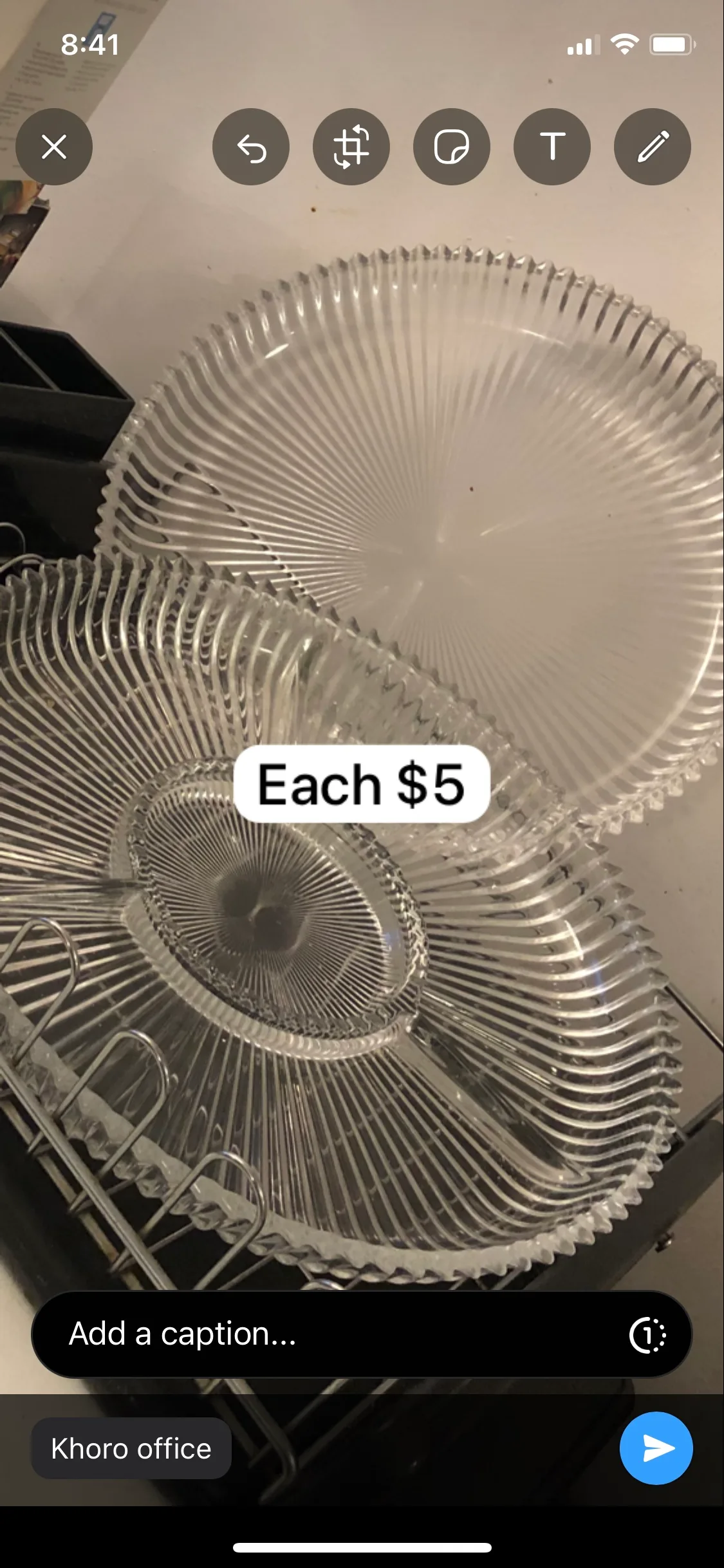 Set of 3 Crystal Bowls image indicator(4)