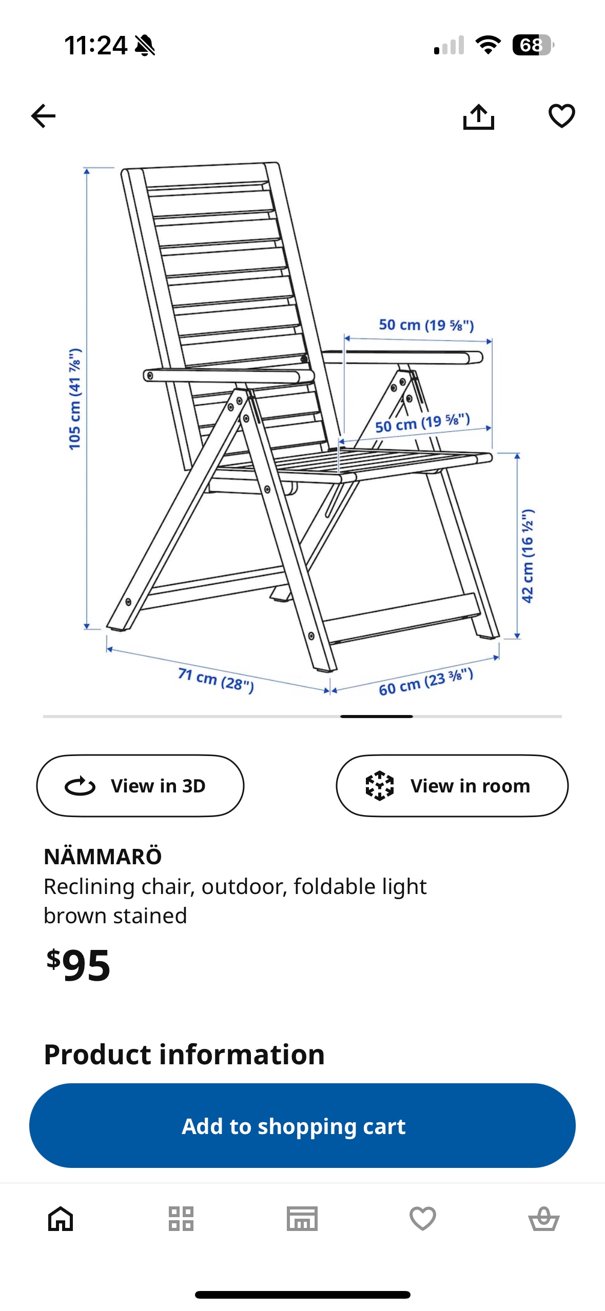 Ikea NÄMMARÖ Reclining Chair - photo 3