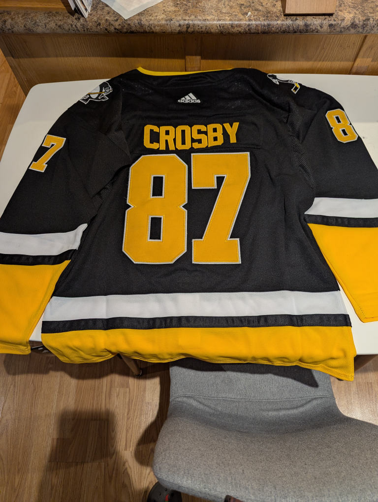Retro Pittsburgh Penguins Sidney Crosby Jersey - photo 2