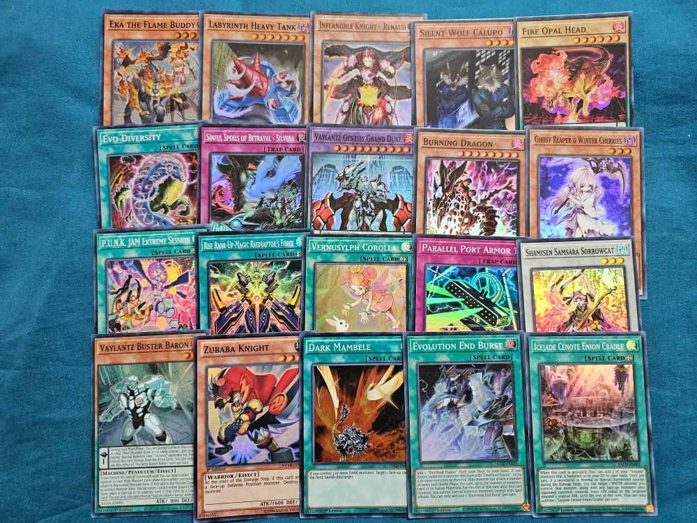 YUGIOH LOT#1- 440 CARDS FOR $20, OR LOT 1, 2 AND 3 FOR $40 image indicator(5)