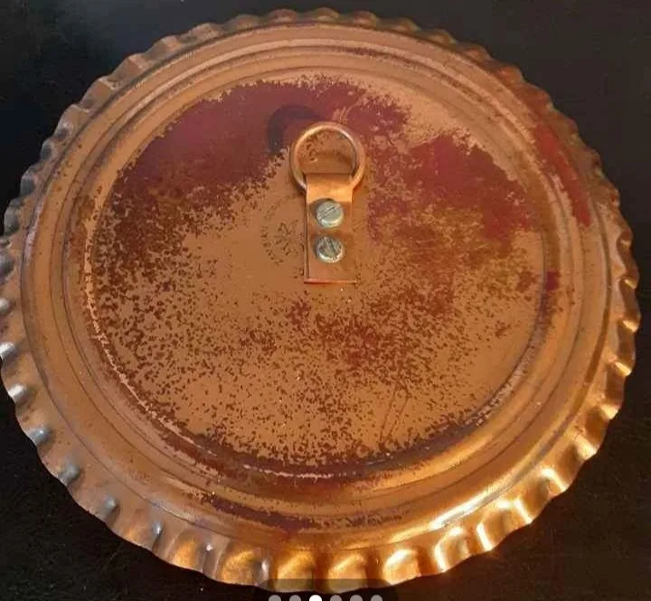 Vintage Zambian Copperware Wall Hanging image indicator(2)