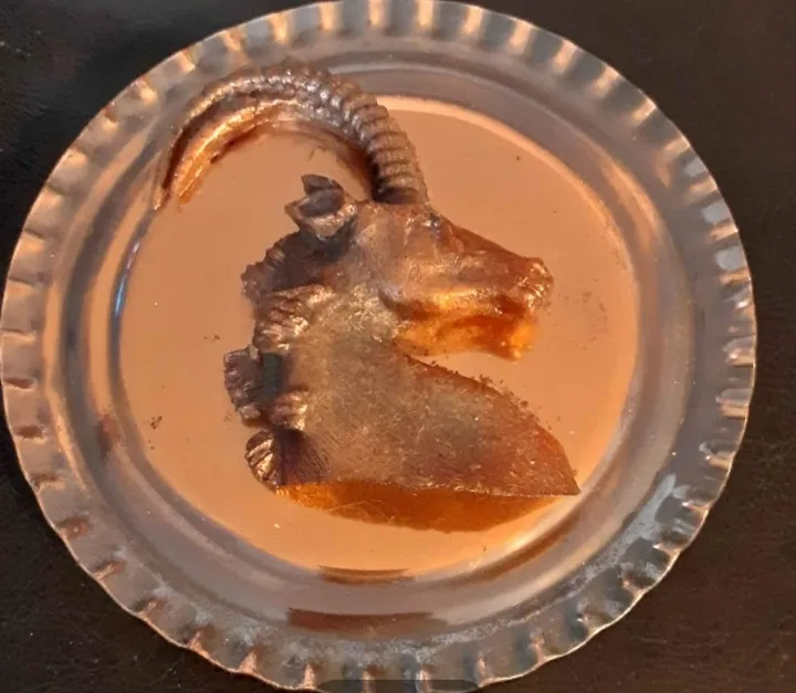 Vintage Zambian Copperware Wall Hanging image indicator(3)