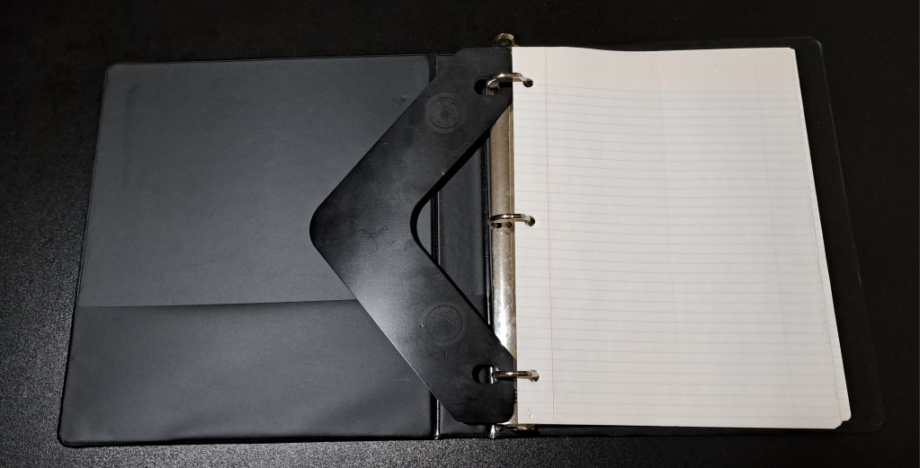Black 3 Ring Binder