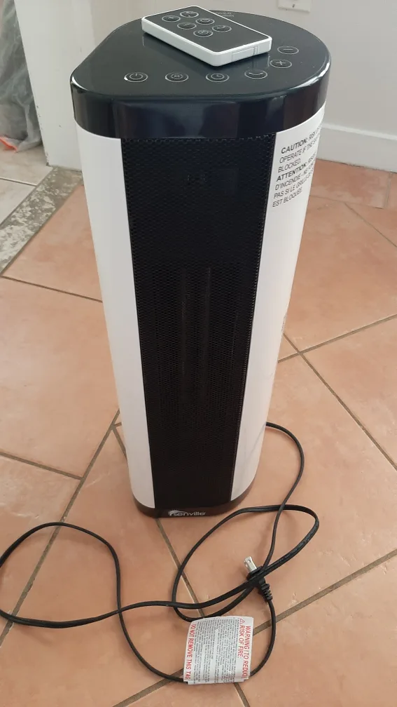 Tower Heater with Remote thumbnail