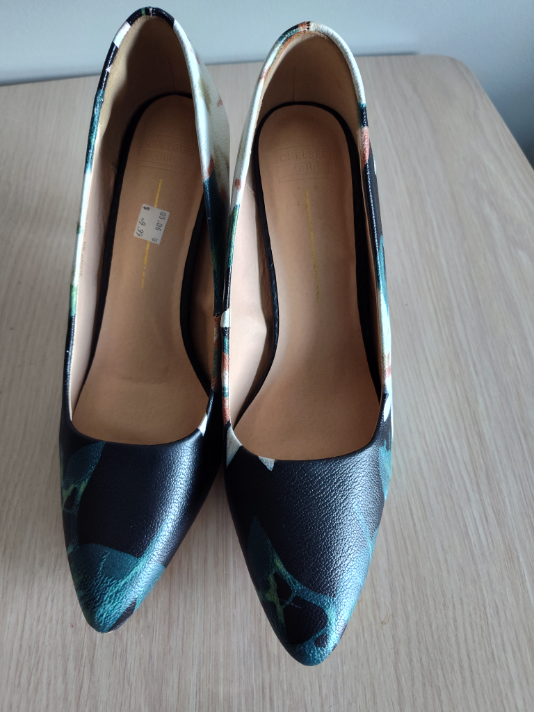 Floral Patterned High Heels - photo 3