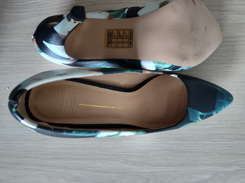 Floral Patterned High Heels - photo 5