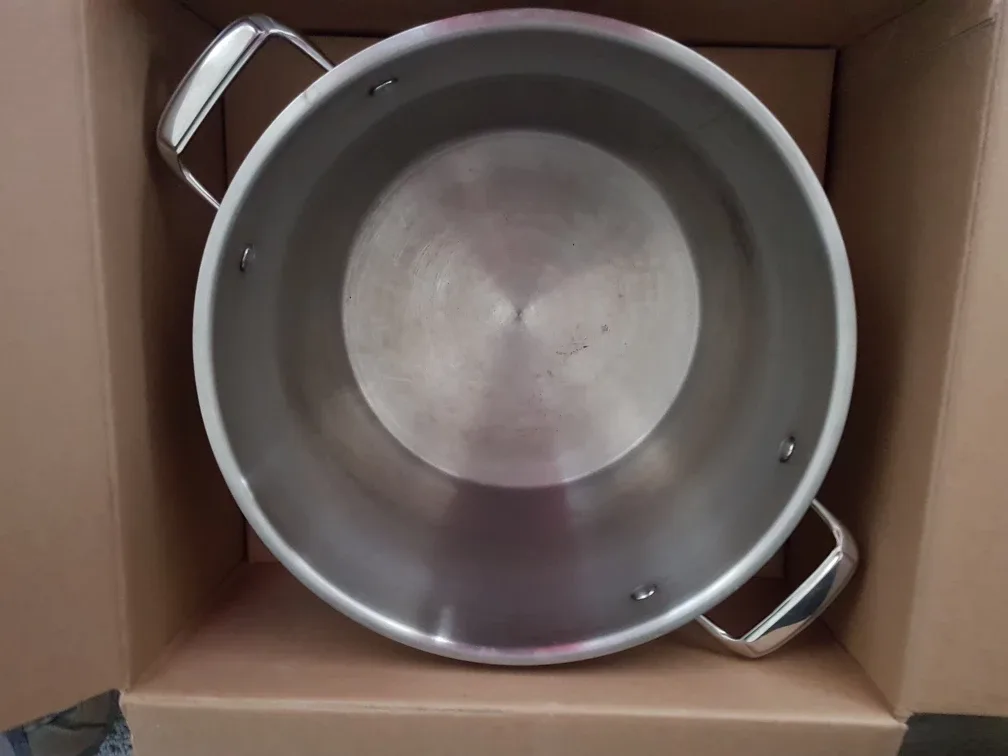 Marmite Stockpot 16 Qt: 16QT Stainless Steel Stockpot image indicator(2)