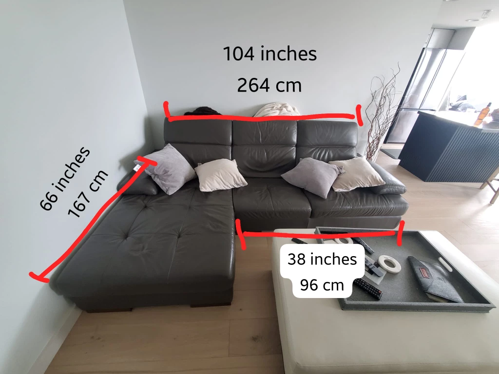 Leather Sectional Sofa