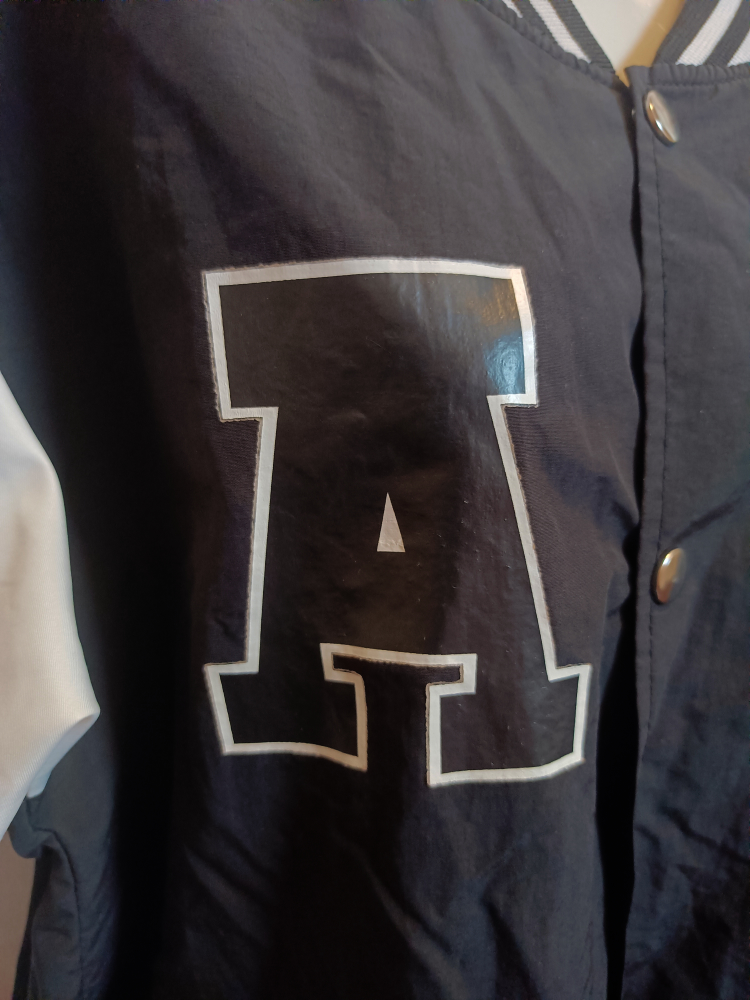 Black and White Varsity Jacket - photo 3