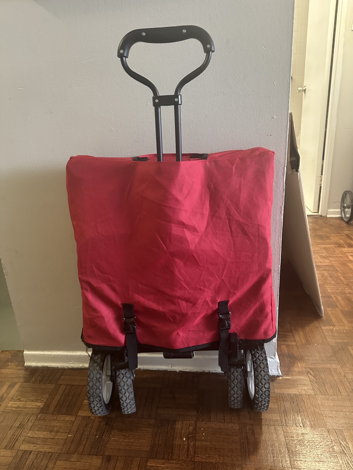 Red Folding Utility Wagon - photo 2